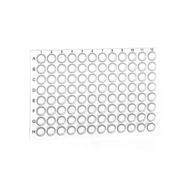 greiner BIO-ONE 652250 PCR Microplates SAPPHIRE MICROPLATE 96 WELL, PP, FOR PCR, NATURAL, WITHOUT SKIRT, UNIVERSAL, 100 Adet / Kutu