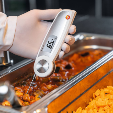 Testo 104 Saplama Tip Termometre HACCP Katlanabilir Su Geçirmez  -50… +250 °C