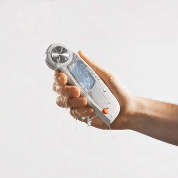 Testo 104 Saplama Tip Termometre HACCP Katlanabilir Su Geçirmez  -50… +250 °C