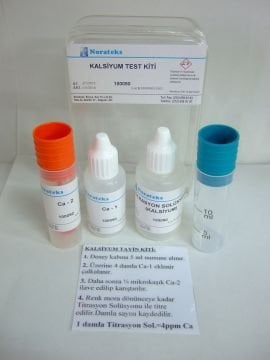 Norateks Kalsiyum Test Kiti  (1Damla=4Ppm)