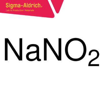 Sigma-Aldrich 13447 Sodium nitrite puriss., meets analytical specification of Ph. Eur., BP, USP, FCC, E 250, 99-100.5% (calc. to the dried substance) 1 kg
