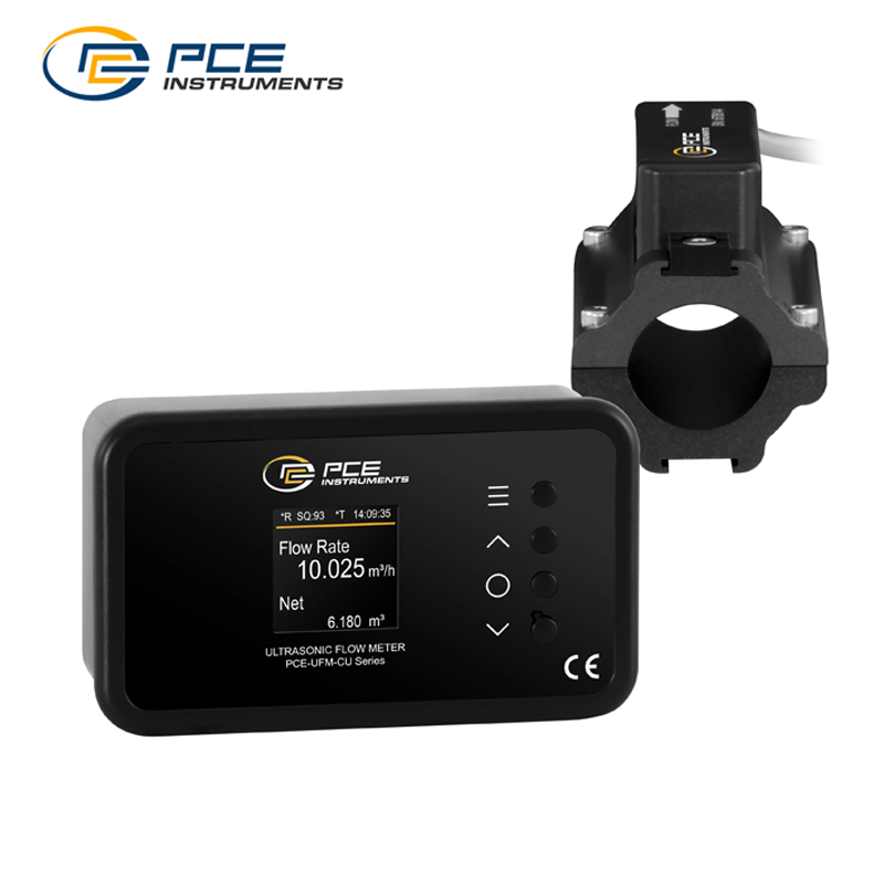PCE UFM 25CU Bakır Boru Üzerine Sabit Kurulum Ultrasonik Debimetre Ölçüm Aralığı: 0,03... 5 m/s | Boru Boyutu: DN25 (21... 29 mm)
