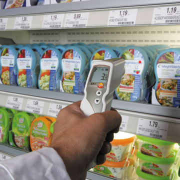 Testo 831 İnfrared Kızılötesi Termometre HACCP Uyumlu  -30… +210 °C