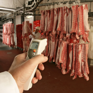 Testo 831 İnfrared Kızılötesi Termometre HACCP Uyumlu  -30… +210 °C