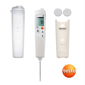 Testo 106 SET Saplama Tip Termometre HACCP, IP 67 Topsafe ile  -50… +275 °C