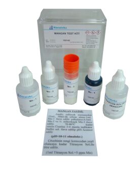 Norateks Mangan Test Kiti (Ca Ve Mg Olmayan Sularda) (1Ml=5Ppm)