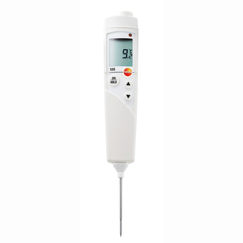 Testo 106 Saplama Tip Termometre HACCP   Su Geçirmez  -50… +275 °C