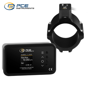 PCE UFM 50CU Bakır Boru Üzerine Sabit Kurulum Ultrasonik Debimetre Ölçüm Aralığı: 0,03... 5 m/s | Boru Boyutu: DN50 (46... 54 mm)