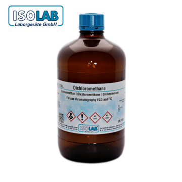 ISOLAB 914.014.2501 Dichloromethane for Gas Chromatography ECD and FID CAS No.: 75-09-2 2.5 L