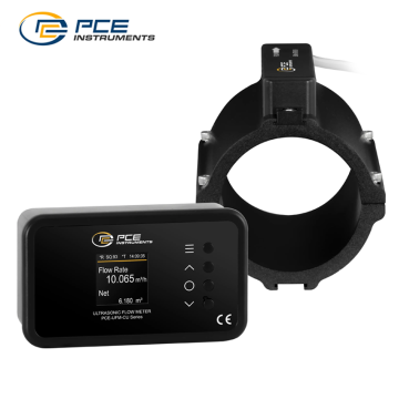 PCE UFM 65CU Bakır Boru Üzerine Sabit Kurulum Ultrasonik Debimetre Ölçüm Aralığı: 0,03... 5 m/s | Boru Boyutu: DN65 (59...67 mm)