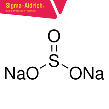 Sigma-Aldrich 13471 Sodium sulfite puriss., meets analytical specification of Ph. Eur., BP, NF, anhydrous, 95.0-100.0% (iodometric) CAS No.: 7757-83-7 1 kg