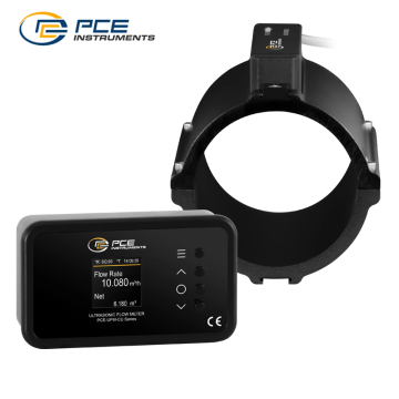 PCE UFM 80CU Bakır Boru Üzerine Sabit Kurulum Ultrasonik Debimetre Ölçüm Aralığı: 0,03... 5 m/s | Boru Boyutu: DN80 (72...80 mm)