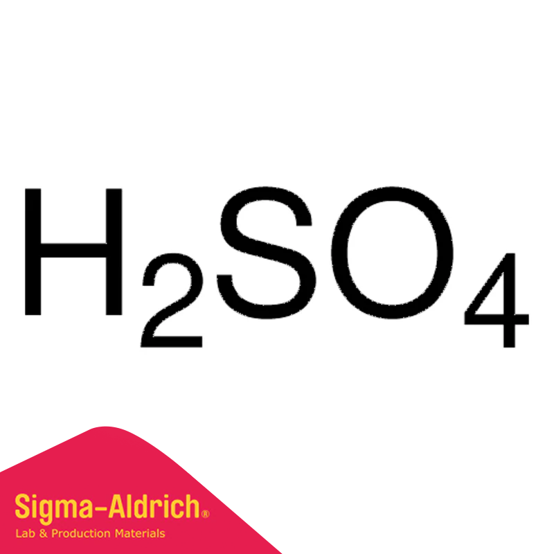Sigma-Aldrich 30743 Sulfuric Acid puriss. p.a., for determination of Hg, ACS reagent, reag. ISO, reag. Ph. Eur., 95.0-97.0% CAS No.: 7664-93-9 2.5 L