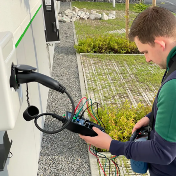 PCE EVSE-KIT2 Elektrikli Araç Şarj İstasyonu Test Kiti (Kalibrasyon Sertifikalı)