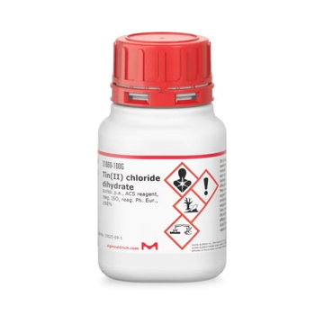 Sigma-Aldrich 31669 Tin(II) chloride dihydrate puriss. p.a., ACS reagent, reag. ISO, reag. Ph. Eur., ≥98% 100 gr