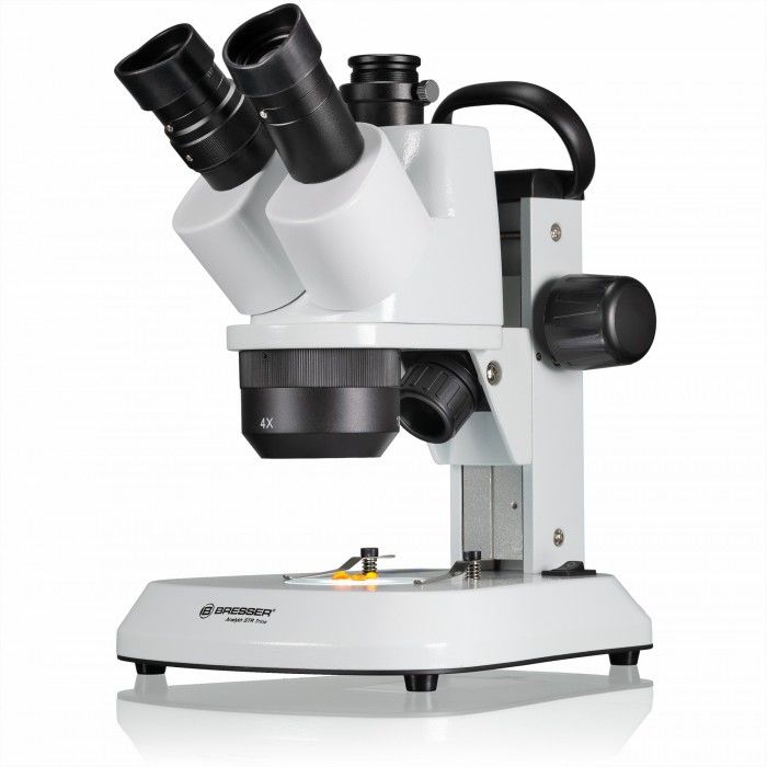BRESSER Analyth STR Trino 10x - 40x Trinoküler Stereo Mikroskop