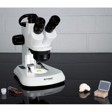 BRESSER Analyth STR Trino 10x - 40x Trinoküler Stereo Mikroskop