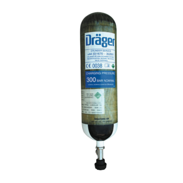 Drager 6,8 Litre / 300 Bar Cfk (Kompozit) Tüp
