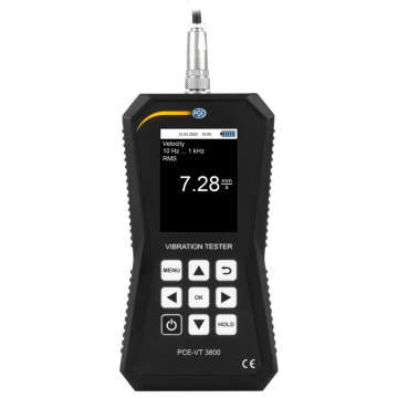 PCE VT 3800S Titreşim Ölçüm ve Kayıt Cihazı