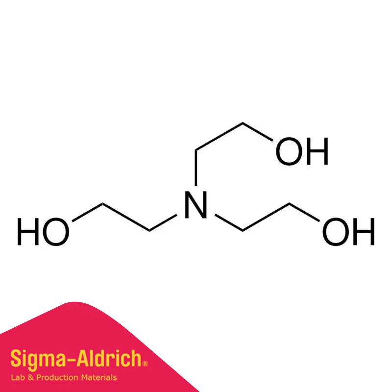 Sigma-Aldrich 33729 Triethanolamine puriss. p.a., ≥99% (GC) CAS No.: 102-71-6 1 L