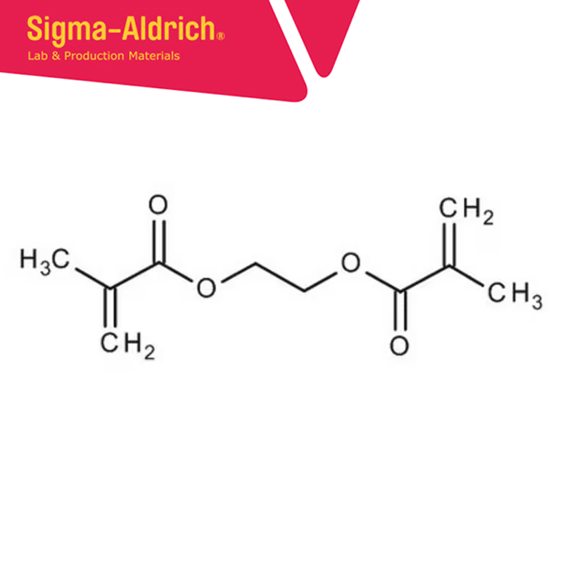 Sigma-Aldrich 8.18847 Ethylene glycol dimethacrylate (stabilised with hydroquinone monomethyl ether) for synthesis CAS No.: 97-90-5 1 L