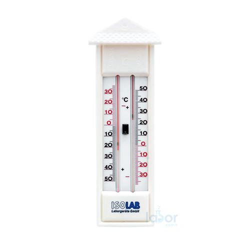 ISOLAB MAKSİMUM MİNİMUM TERMOMETRE  -30... 50 °C