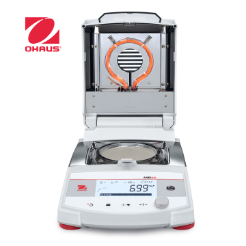 OHAUS MB32 Nem Tayin Cihazı 90 gr / 1 mg|0,01% / 180 °C Yenilikçi Karbon Fiber Isıtma Teknolojisi