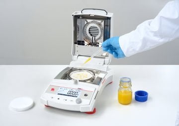 OHAUS MB32 Nem Tayin Cihazı 90 gr / 1 mg|0,01% / 180 °C Yenilikçi Karbon Fiber Isıtma Teknolojisi