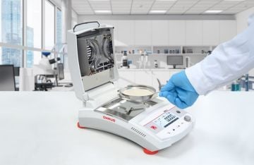 OHAUS MB32 Nem Tayin Cihazı 90 gr / 1 mg|0,01% / 180 °C Yenilikçi Karbon Fiber Isıtma Teknolojisi