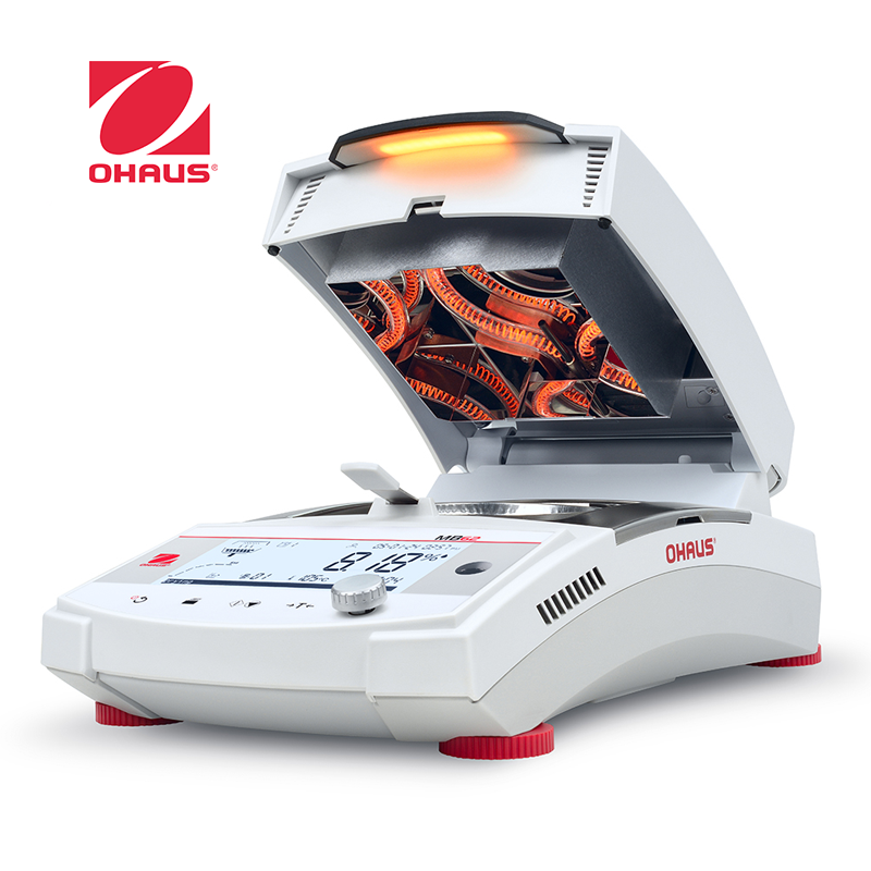 OHAUS MB62 Nem Tayin Cihazı 90 gr / 1 mg|0,01% / 200 °C Yenilikçi Karbon Fiber Isıtma Teknolojisi
