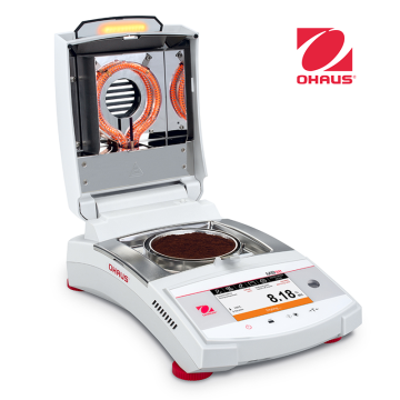 OHAUS MB92 Nem Tayin Cihazı 90 gr / 1 mg|0,01% / 200 °C Yenilikçi Karbon Fiber Isıtma Teknolojisi