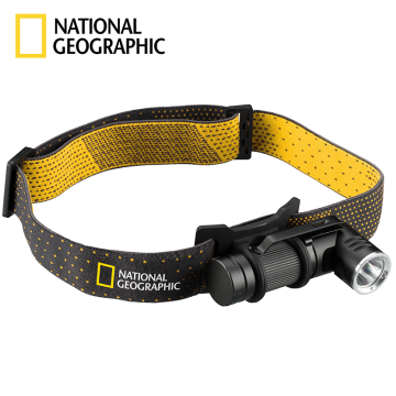 BRESSER NATIONAL GEOGRAPHIC™ ILUMINOS 450 Başa Monte Edilebilir LED El Feneri  450 Lümen