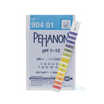 Macherey- Nagel 904 01 Pehanon® pH Kağıdı 1... 12 pH  200 Adet/Kutu