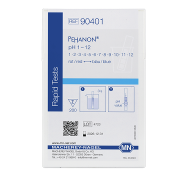 Macherey- Nagel 90401 PEHANON® pH Kağıdı 1... 12 pH 200 Adet/Kutu