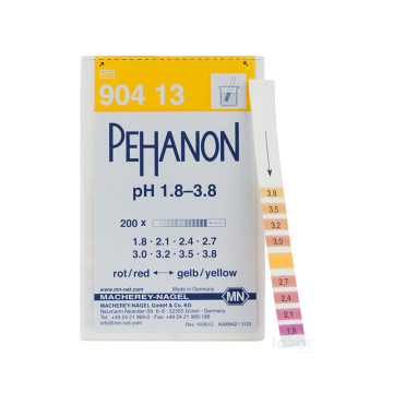 Macherey- Nagel 904 13 Pehanon® pH Kağıdı 1.8... 3.8 pH  200 Adet/Kutu