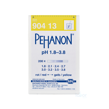 Macherey- Nagel 904 13 Pehanon® pH Kağıdı 1.8... 3.8 pH  200 Adet/Kutu
