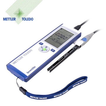 METTLER TOLEDO Seven2Go™ S2 pH Metre Std Kit Portatif pH Metre, Inlab Expert Go-ISM Elektrot ile