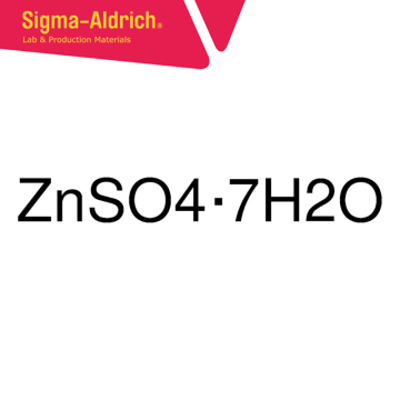 Sigma-Aldrich Z0635 Zinc sulfate heptahydrate meets USP testing specifications CAS Number.: 7446-20-0 100 gr