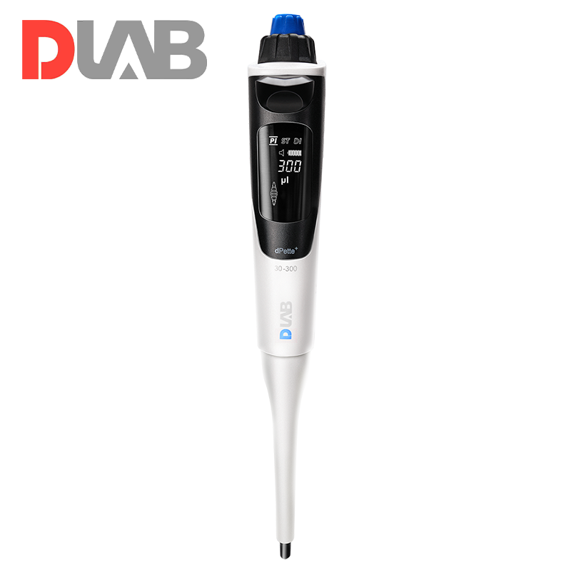 DLAB dPette⁺ Multi Fonksiyonel Otomatik Pipet Elektronik Dijital Ekranlı (0.5-10 µL)