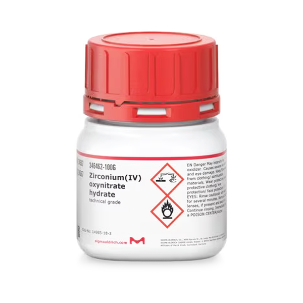 Sigma-Aldrich 346462 Zirconium(IV) oxynitrate hydrate technical grade 100 gr