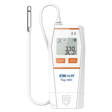 Elitech Tlog 10EH Kablolu Sıcaklık ve Nem Kayıt Cihazı -40... 85 °C / 0%... 100 % RH