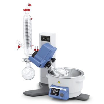 IKA RV 8 V Rotary Evaporatör  1500 cm² soğutma yüzeyi / 4 L Banyo / 180 °C / Manuel lift