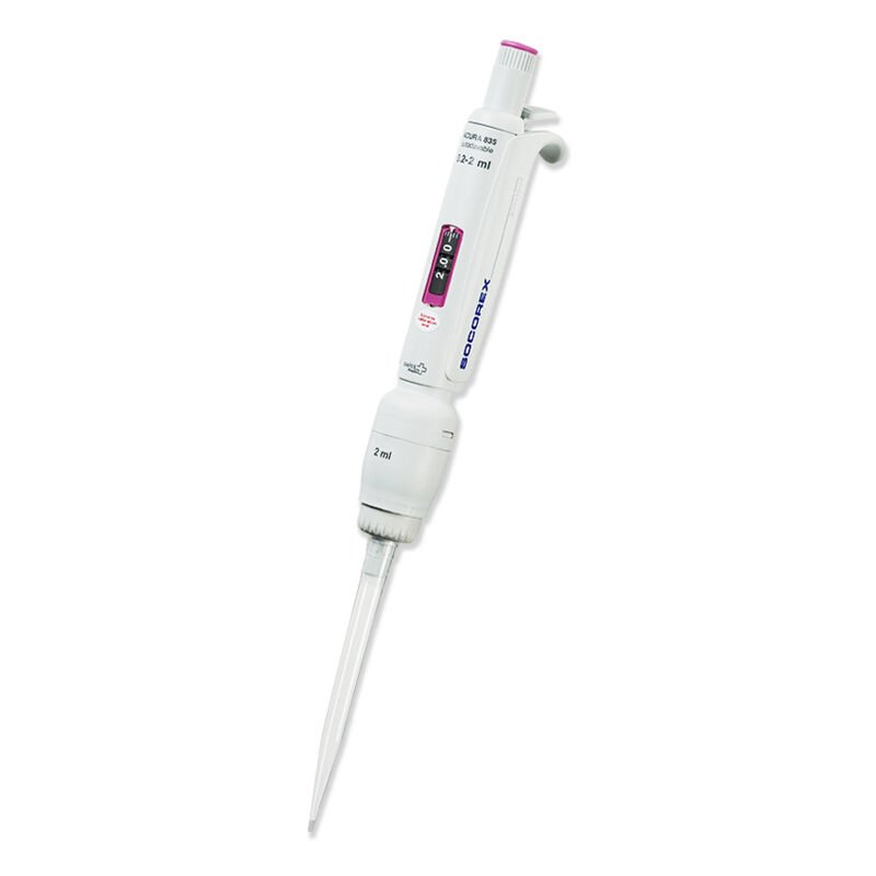 SOCOREX Acura® manual 835  0,2-2 mL Ayarlanabilir Macro Otomatik Pipet