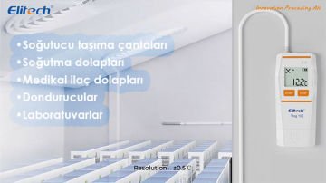 Elitech Tlog 10E Kablolu Sıcaklık Kayıt Cihazı -40... 85 °C