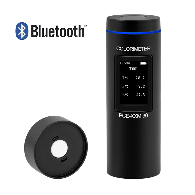 PCE XXM 30 Renk Ölçüm Cihazı  CIE-LAB, CIE-LCh, HunterLab, CIE-Luv, XYZ ve RGB Renk Alanları Bluetooth  Arabirimi
