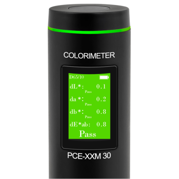 PCE XXM 30 Renk Ölçüm Cihazı  CIE-LAB, CIE-LCh, HunterLab, CIE-Luv, XYZ ve RGB Renk Alanları Bluetooth  Arabirimi