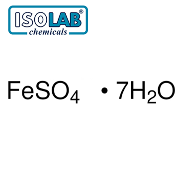 ISOLAB 936.026.1000 Iron(II) Sulfate Heptahydrate for Analysis ACS, ISO, Reag. Ph. Eur CAS No.: 7782-63-0 1 kg