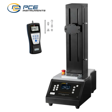 PCE VTS 50-PFG 500-KIT Çekme ve Basınç Kuvveti Ölçer 0… 500 N Kuvvet Test Standı + Dinamometre / Kuvvet Ölçer