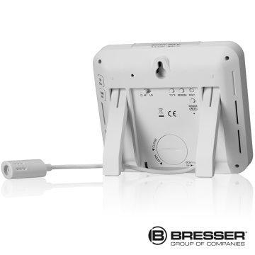 BRESSER Tuya Smart Akıllı Ev 7 Kanallı Termometre - Higrometre (Dahili Sensör 1 Adet) - (Beyaz)