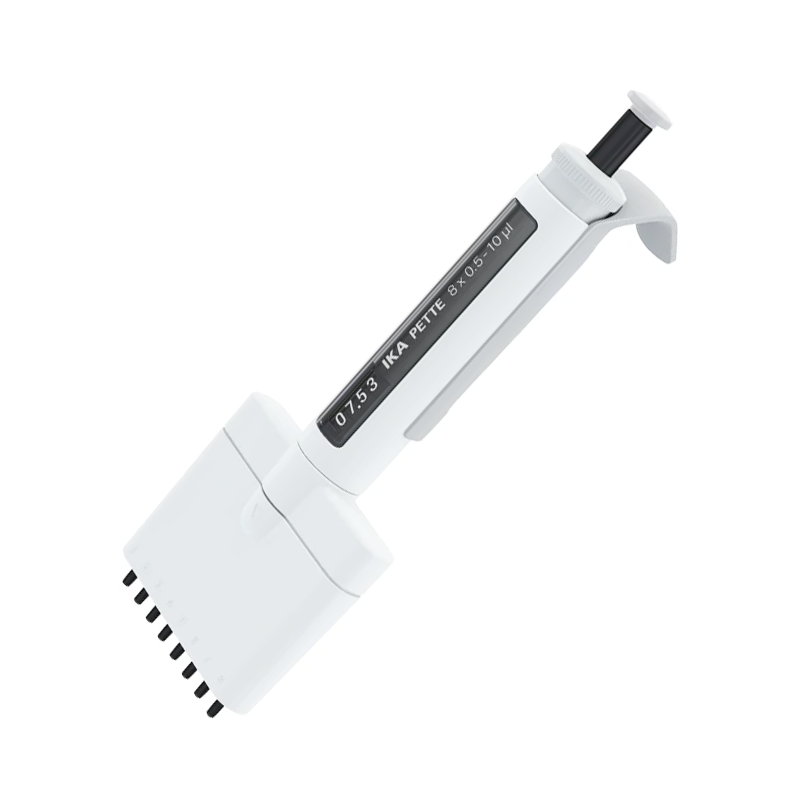 IKA PETTE multi 8 Kanallı Ayarlanabilir Otomatik Pipet 8 x 0.5-10 µL